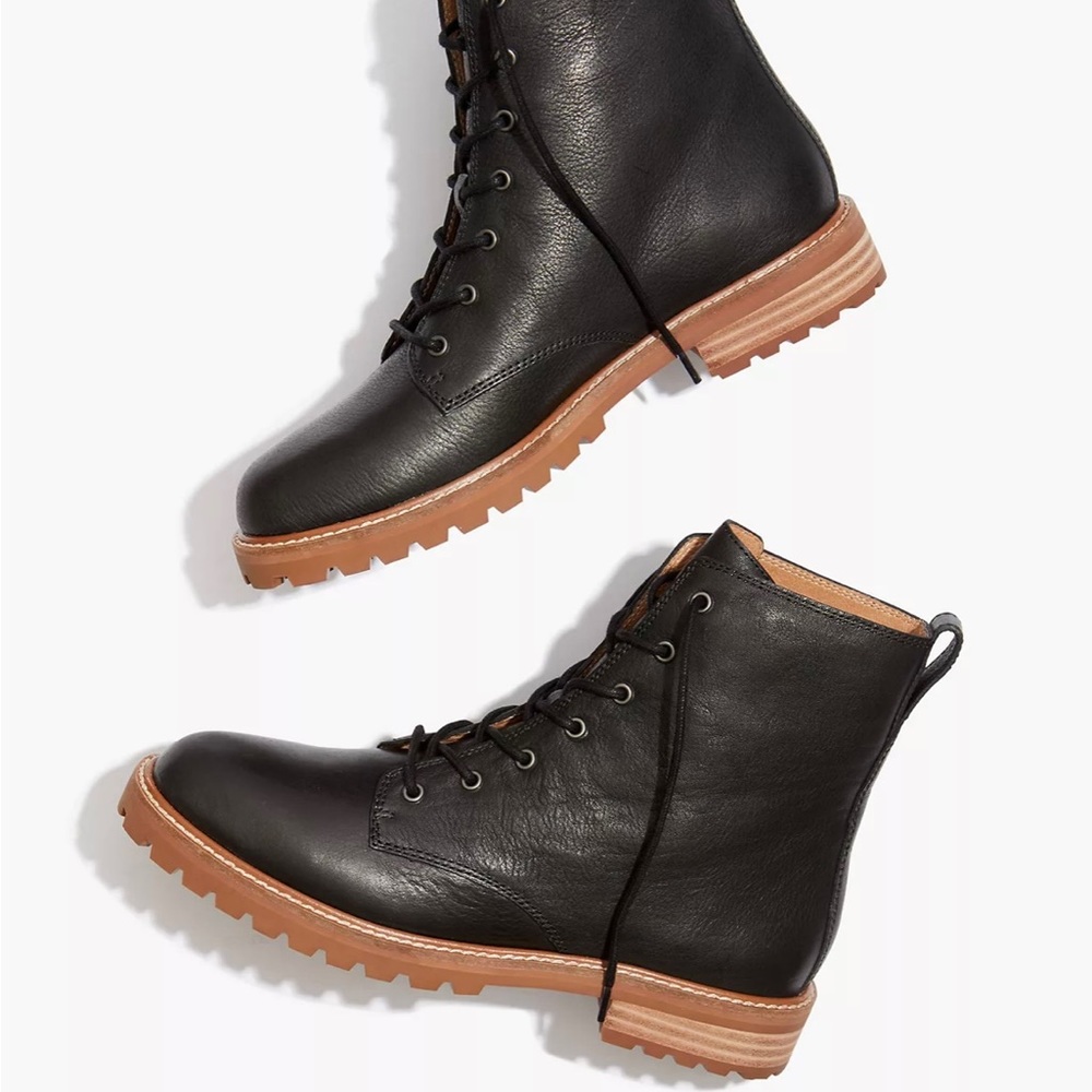 Madewell New boots- Lace up Claire Boot. Size 6